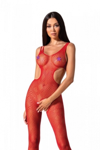 Passion - Bodystocking BS085 - Red photo