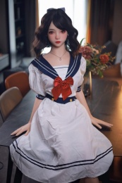 Maren Japanese Realistic Sex Doll, Skinny Body, Ultra Soft Silicone 165 cm (5’4 ft)  photo