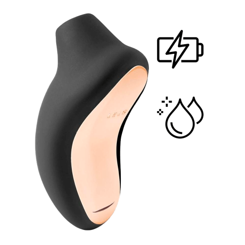 Lelo - Sona 聲波脈動陰蒂按摩器 - 黑色 照片
