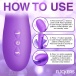 Inmi - Tri-Flick Rabbit Vibe - Purple photo-6