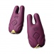 Zalo - Nave APP Vibro Nipple Clamps - Velvet Purple photo
