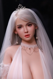  NanQian 欧洲仿真实体娃娃，超大胸，超软矽胶 170 cm（5’6 英尺） 照片