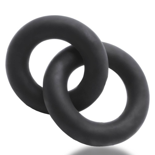 Oxballs - Shackle Double Ring - Night Black 照片