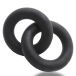 Oxballs - Shackle Double Ring - Night Black 照片