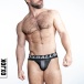 Oxjok - Airmesh Jockstrap w Ring - Tar Black - XXL photo-4