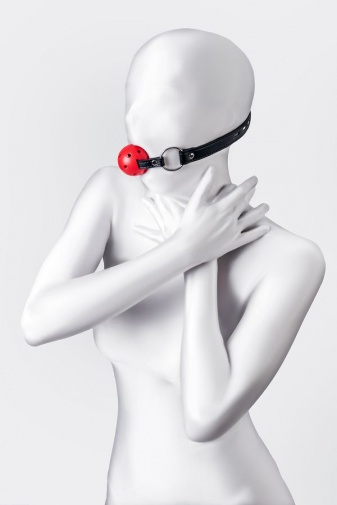 Anonymo - Ball Gag - Red photo