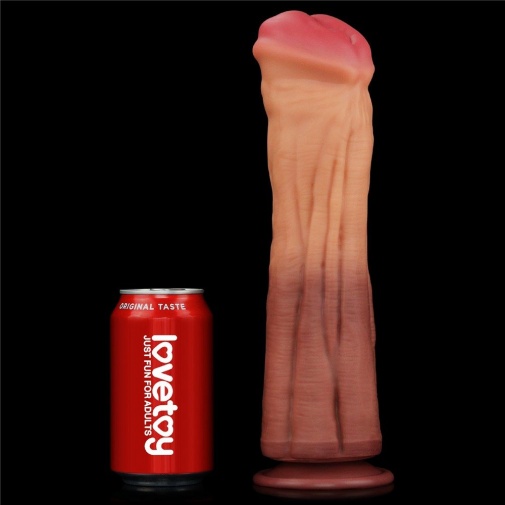 Lovetoy - 12'' 雙密度加大碼假陽具 照片