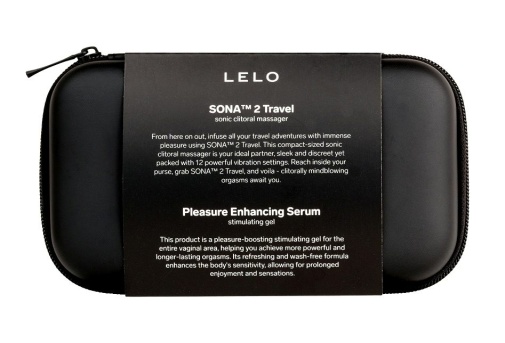 Lelo - Kit B - Sona 2 Travel Purple & Pleasure Enhancing Serum 15ml photo