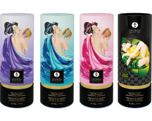 Shunga - 催情玫瑰花瓣芳香浴盐 - 500g 照片