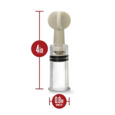Temptasia - Clit And Nipple Twist Suckers Set - Clear photo