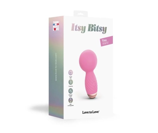 Love to Love - Itsy Bitsy 超迷你震棒 - 粉紅色 照片