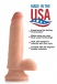 USA Cocks - 6″ 雙層像真質感假陽具 - 肉色 照片-6
