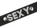 Coquette - Choker Sexy Vegan Leather - Black photo-3