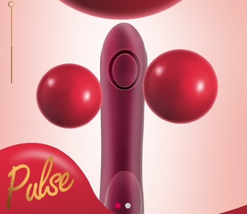 MyD - Thrusting Rabbit Vibrator - Red photo