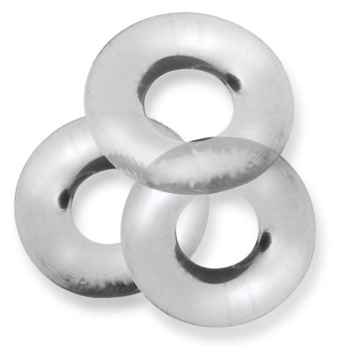Oxballs - Fat Willy Cockring 3's Pack - Clear 照片