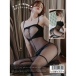 KR - Crotchless Bodystocking KRW-122 - Black 照片-5
