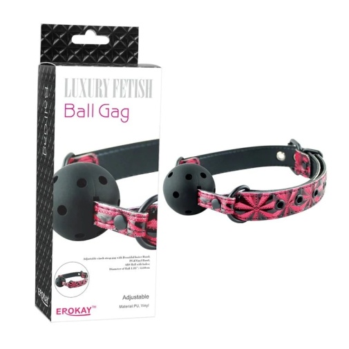 Erokay - Pyramid Ball Gag - Red photo