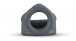 Boners - Liquid Silicone 2 in 1 Ballstretcher - Grey photo-3