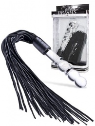 Prisms Erotic Glass - Lingam Flogger Dildo - Clear photo