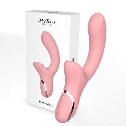 MyToys - MyAiryClit 阴蒂及G点震动棒 - 樱花色 照片