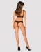 Obsessive - Roxelia Crotchless 2pcs Set - Black - M/L photo-4