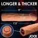 Jock - 1.5" 超长阴茎套 - 肉色 照片-8