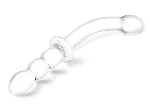 Glas - 12" Girthy Ribbed G-Spot Dildo photo
