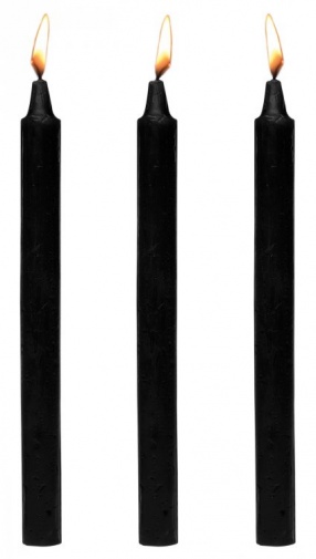 Master Series - Dark Drippers Candles - Black photo