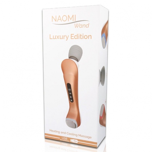 Naomi Wand - 冷热豪华版智能按摩棒 - 金色 照片