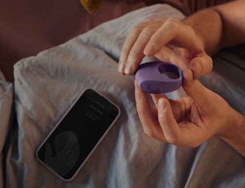Lelo - Tor 3 情侶震動陰莖環 - 紫羅蘭 照片