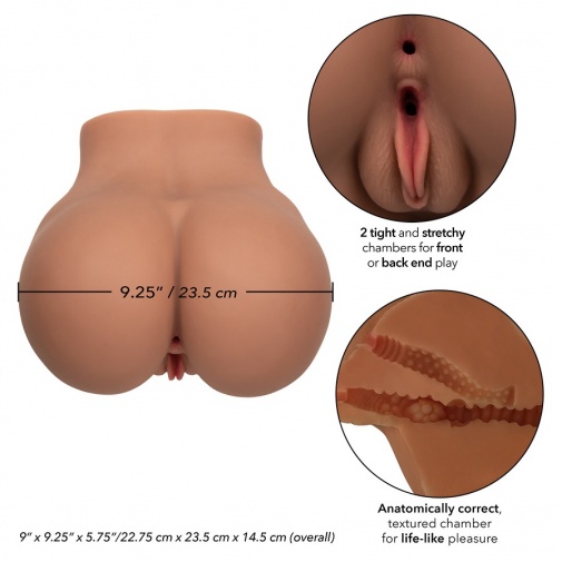 CEN - Stroke It BBL Booty - Brown photo