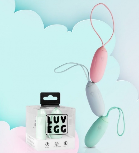 Luv Egg - 無線遙控震蛋 - 綠色 照片