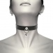 Coquette - Choker Jingle Bell w Ring - Black photo-2