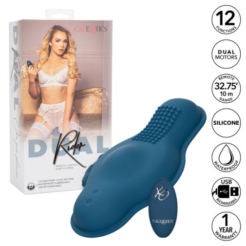 CEN - Dual Rider Bump & Grind Massager - Blue photo