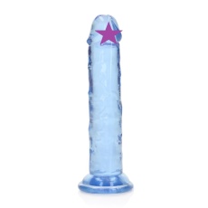 RealRock - 6" Straight Realistic Dildo - Blue photo