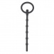 Sinner Gear - Long Hollow Silicone Penis Plug - Black photo