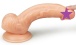 Lovetoy - 8" 極柔軟仿真陽具 - 肉色 照片-2