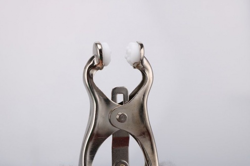 MT - Big Nipple Clamps with Rhinestones photo