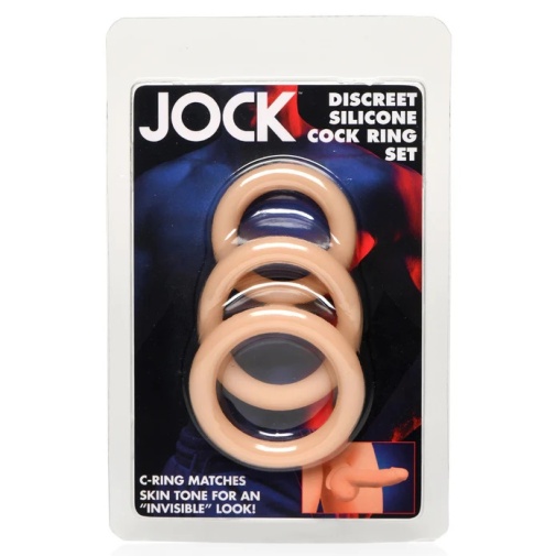 Jock - 阴茎环套装 - 白皮肤色 照片