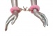 Frisky - Fur Lined Handcuffs - Pink photo-2