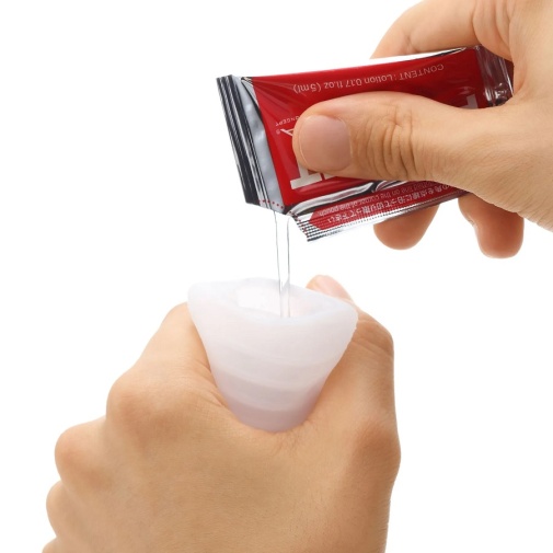 Tenga - Pocket Block Edge - Red photo