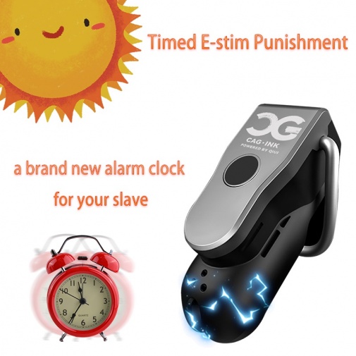 QIUI - APP Controlled Chastity Device M - Black photo