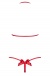 Obsessive - Giftella Teddy - Red - S/M photo-8