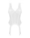 Obsessive - Arrowel Corset - White - S/M 照片-6