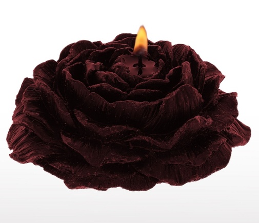 Taboom - Rose Drip Candles 2pcs - Black/Red photo