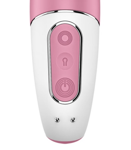 Satisfyer - Air Pump 兔子震動棒 - 粉紅色 照片