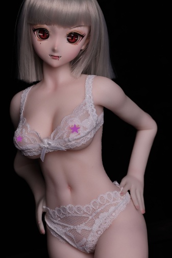 Gina Anime Mini Realistic Sex Doll, White Skin, Soft Silicone 60 cm (2 ft) photo