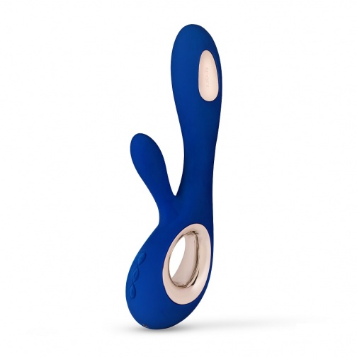 Lelo - Soraya Wave Rabbit Vibrator - Midnight Blue photo
