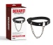 Chisa - Heart Collar w Chain - Black photo-5