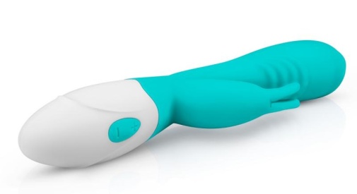 Good Vibes Only - Leda Rabbit Vibrator - Blue photo